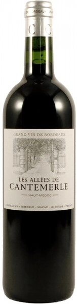 Вино Les Allees de Cantemerle Haut-Medoc AOC