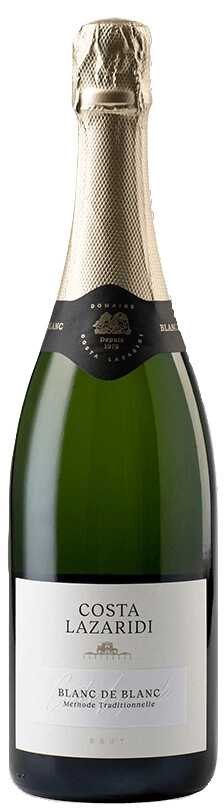 Игристое вино Domaine Costa Lazaridi, Blanc de Blanc Brut