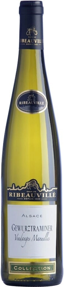 Вино Cave de Ribeauville, Gewurztraminer "Vendanges Manuelles", Alsace AOC