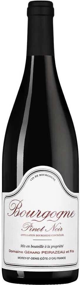Вино Domaine Gerard Peirazeau, Bourgogne Pinot Noir AOC