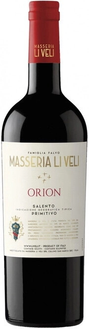 Вино Li Veli, "Orion", Salento IGT
