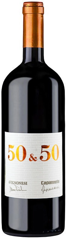 Вино Avignonesi-Capannelle, "50 & 50", Vino da Tavola di Toscana IGT