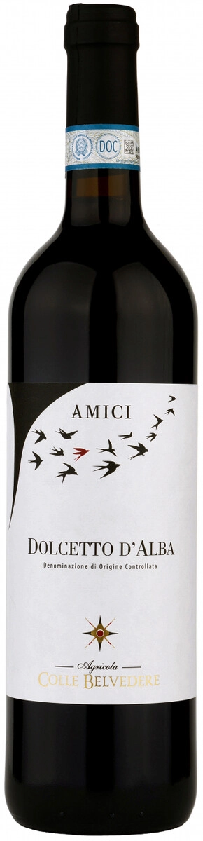 Вино Colle Belvedere, "Amici" Dolcetto d'Alba DOC