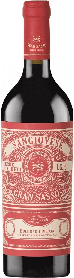 Вино Gran Sasso, Sangiovese, Terre di Chieti IGP