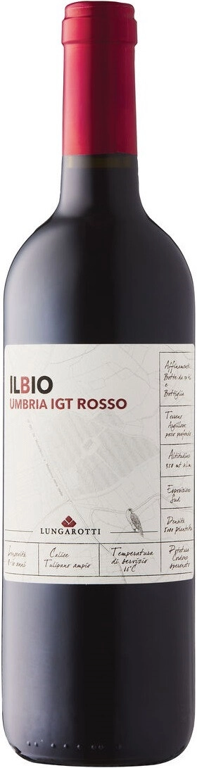 Вино Lungarotti, "IlBio" Umbria IGT Rosso