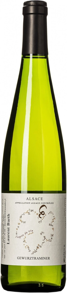 Вино Laurent Barth, Gewurztraminer, Alsace AOC