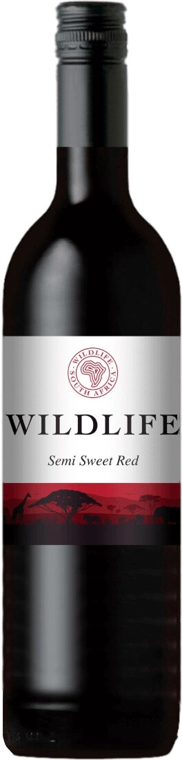 Вино "Wild Life" Red Semi Sweet