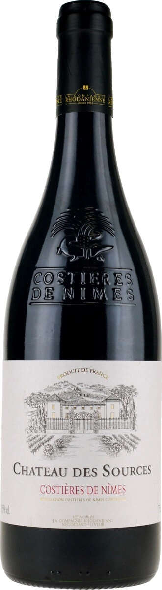 Вино Chateau des Sources, Costieres de Nimes AOC