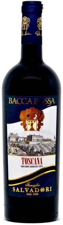 Вино Salvadori, "Bacca Rossa" Toscana IGT
