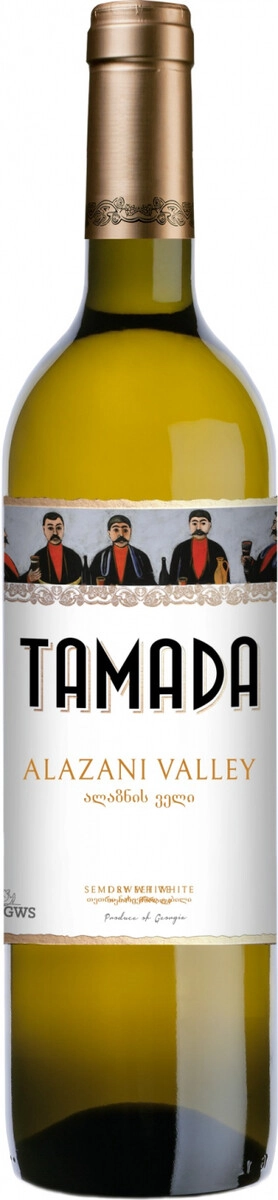 Вино "Тамада" Алазанская долина белое