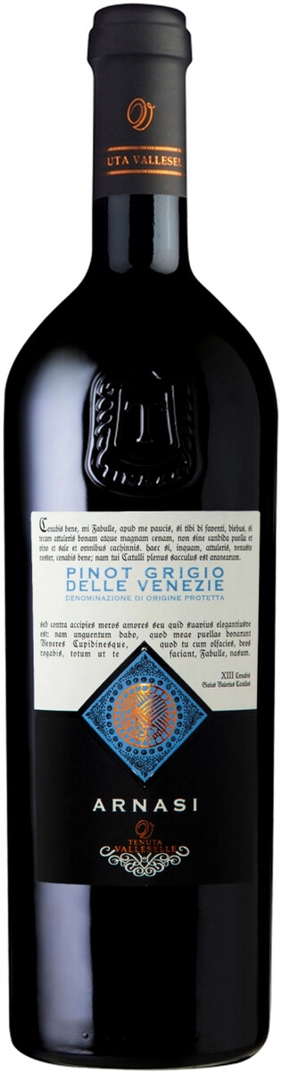 Вино Tenuta Valleselle, "Arnasi" Pinot Grigio delle Venezie IGP