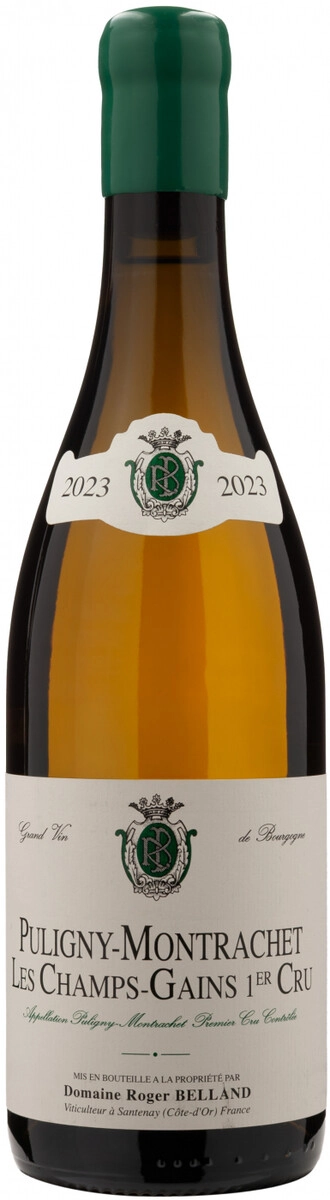 Вино Roger Belland, Puligny-Montrachet 1-er Cru "Les Champs-Gains" AOC