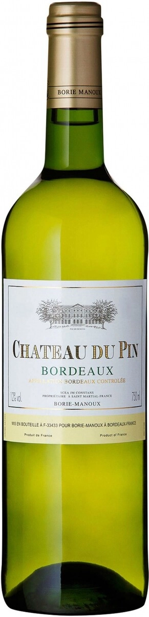 Вино "Chateau du Pin" Blanc, Bordeaux AOC