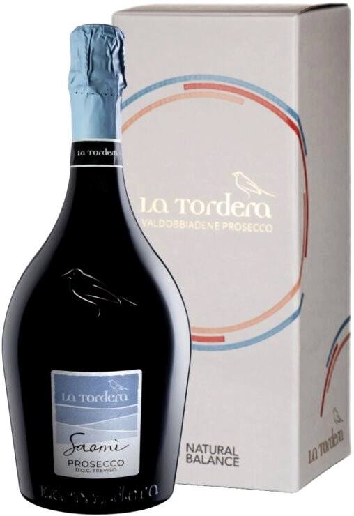 Игристое вино La Tordera, "Saomi" Prosecco, Treviso DOC