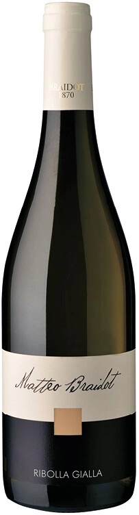 Вино Matteo Braidot, Ribolla Gialla, Friuli Isonzo DOC