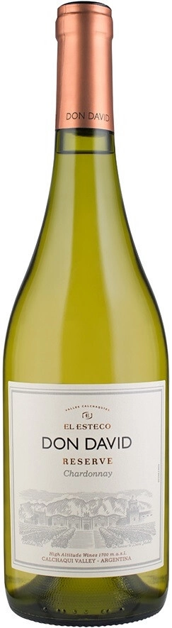Вино El Esteco, "Don David" Chardonnay Reserve