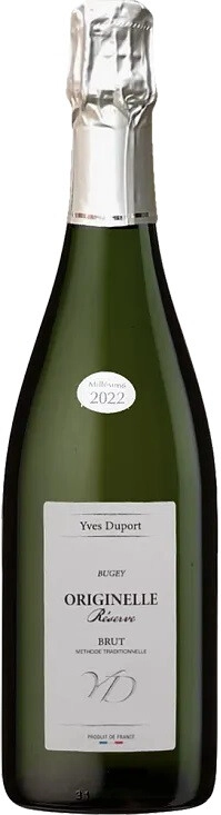 Игристое вино Yves Duport, "Originelle" Reserve Brut, Bugey AOP