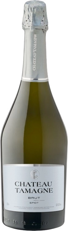 Игристое вино "Chateau Tamagne" Brut Blanc