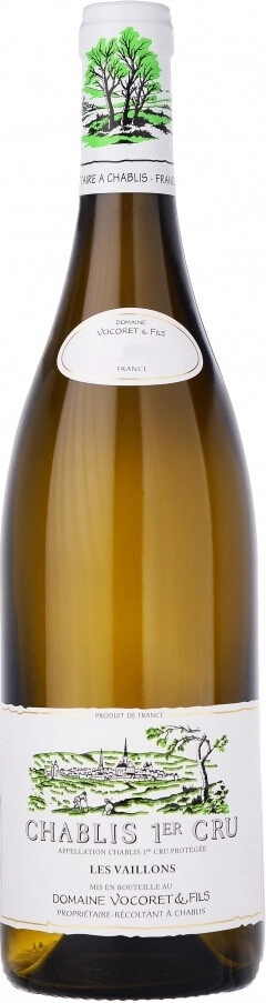 Вино Domaine Vocoret, Chablis Premier Cru "Les Vaillons" AOC