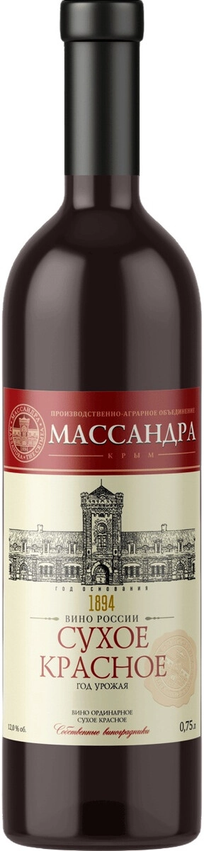 Вино Массандра, Сухое красное