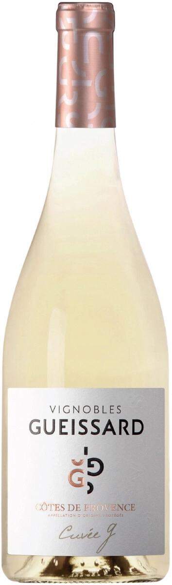 Вино Gueissard, "Cuvee g" Blanc, Cotes de Provence AOP