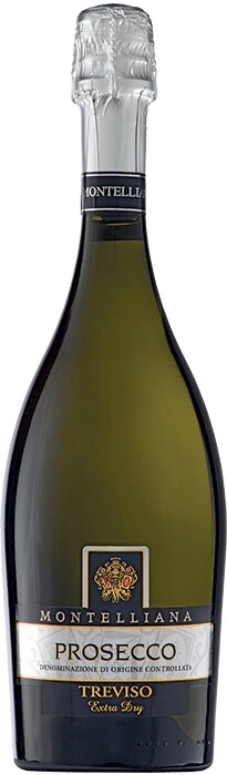 Игристое вино Montelliana, Prosecco Treviso DOC Extra Dry