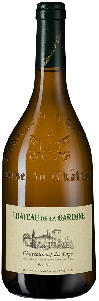Вино Chateau de la Gardine, Chateauneuf-du-Pape AOC Blanc