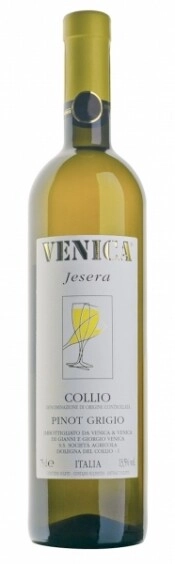 Вино Venica & Venica Pinot Grigio Collio DOC Jesera