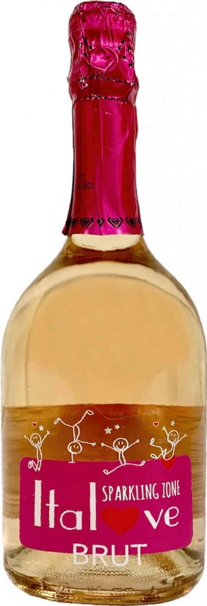 Игристое вино "Italove" Brut Rose