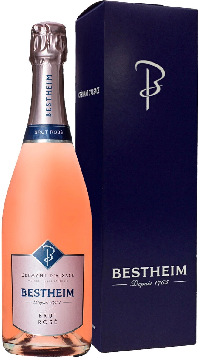Игристое вино Bestheim, Cremant d'Alsace AOC Brut Rose