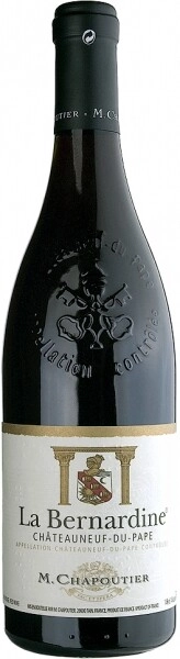 Вино M. Chapoutier, Chateauneuf du Pape "La Bernardine" AOC