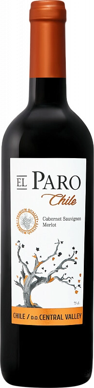 Вино "El Paro" Cabernet Sauvignon-Merlot, Central Valley DO