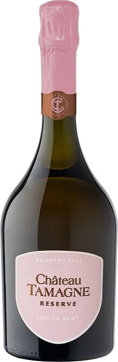 Игристое вино "Chateau Tamagne" Reserve Extra Brut Rose