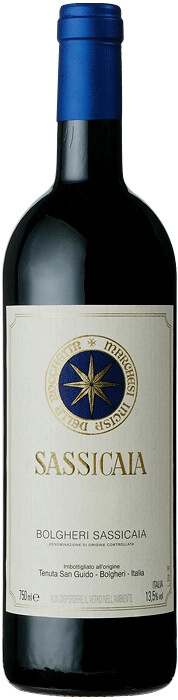 Вино Sassicaia, Bolgheri Sassicaia DOC