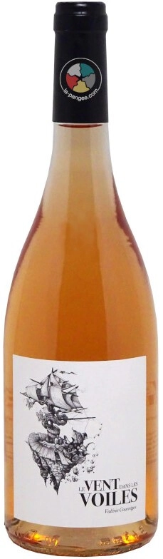 Вино Valerie Courreges, "Le Vent Dans le Voiles" Rose, Var IGP