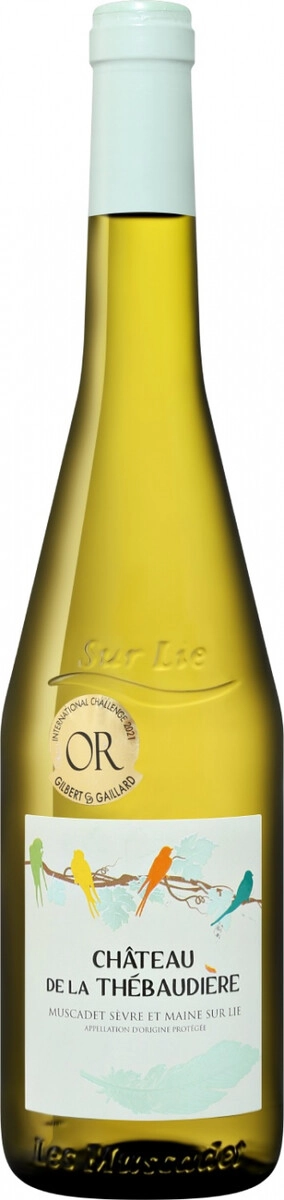 Вино Chateau de la Thebaudiere, Muscadet Sevre et Maine "Sur Lie" AOC