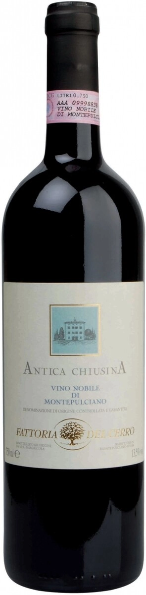 Вино Vino Nobile di Montepulciano DOCG, Vigneto "Antica Chiusina"
