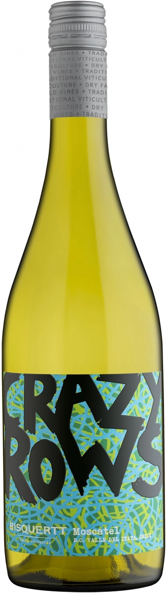Вино Bisquertt, "Crazy Rows" Moscatel, Valle del Itata DO