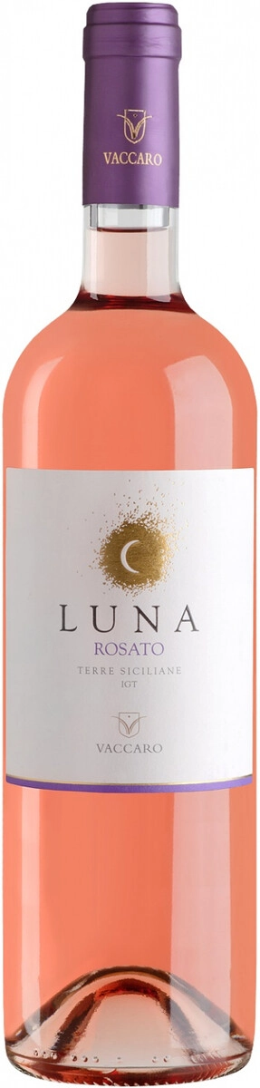 Вино Vaccaro, "Luna" Rosato, Terre Siciliane IGT