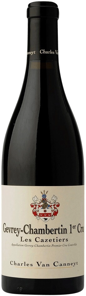 Вино Charles Van Canneyt, Gevrey-Chambertin 1-er Cru "Les Cazetiers" AOC