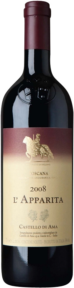 Вино Merlot IGT l'Apparita