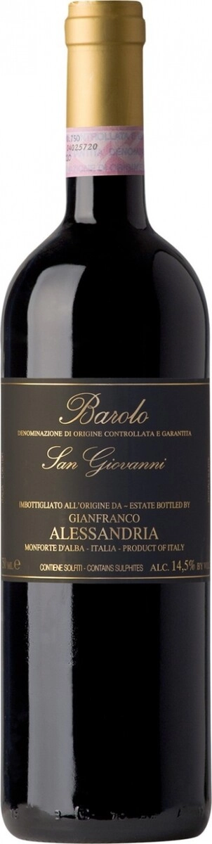 Вино Alessandria Gianfranco, Barolo "San Giovanni" DOCG