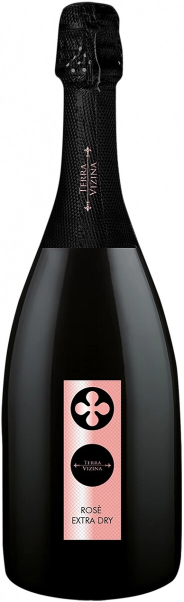 Игристое вино Casere, "Terra Vizina" Rose Extra Dry