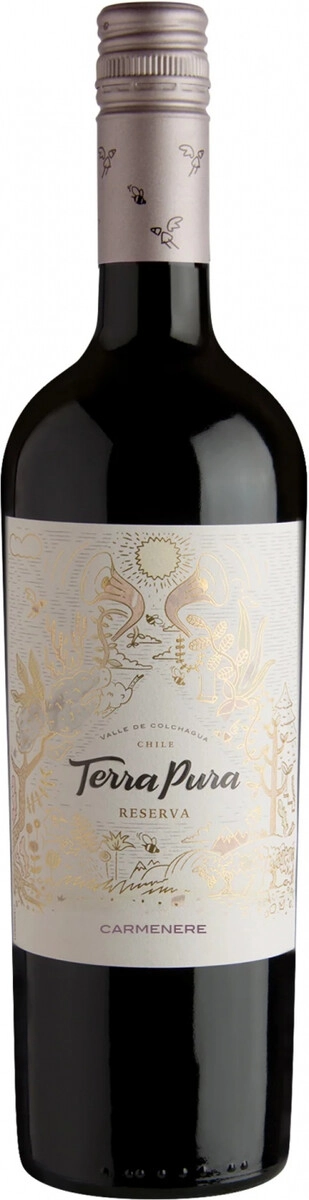 Вино "Terra Pura" Reserva Carmenere, Valle de Colchagua DO