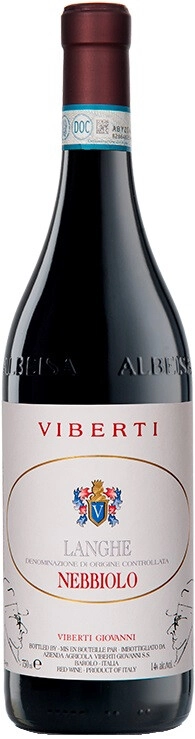 Вино Viberti, Nebbiolo, Langhe DOC