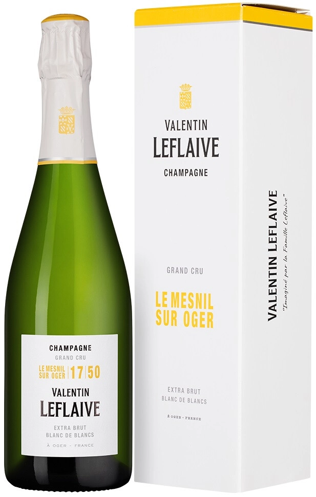 Шампанское Valentin Leflaive, "Le Mesnil sur Oger" Extra Brut Blanc de Blancs, Champagne AOC
