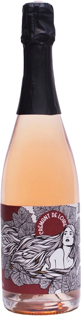 Игристое вино Huteau Boulanger, "La Muse" Rose Brut, Cremant de Loire AOC