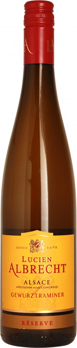 Вино Lucien Albrecht, Gewurztraminer Reserve, Alsace AOC