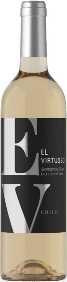 Вино "El Virtuoso" Sauvignon Blanc, Central Valley DO