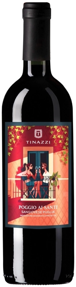 Вино "Poggio Ai Santi" Sangiovese Dry, Puglia IGP